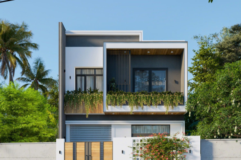 Thiết kế thi công căn nghỉ dưỡng cuối tuần tại Đại Lải, Vĩnh Phúc